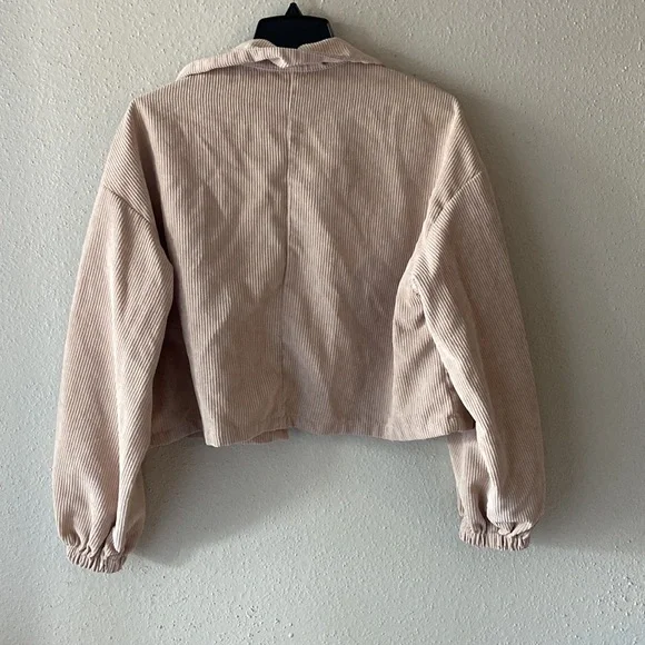 Cropped Ribbed Jacket - Picture 5 of 7